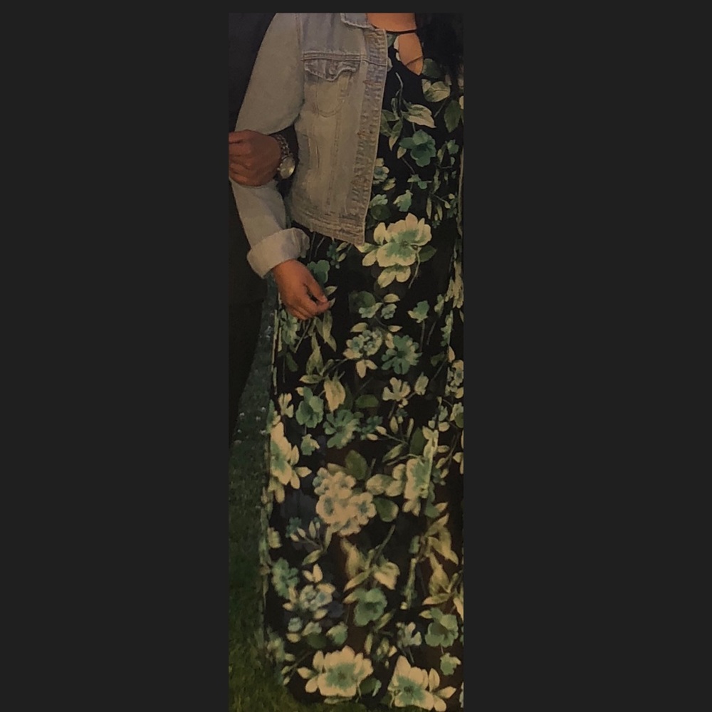 Floral maxi dress
